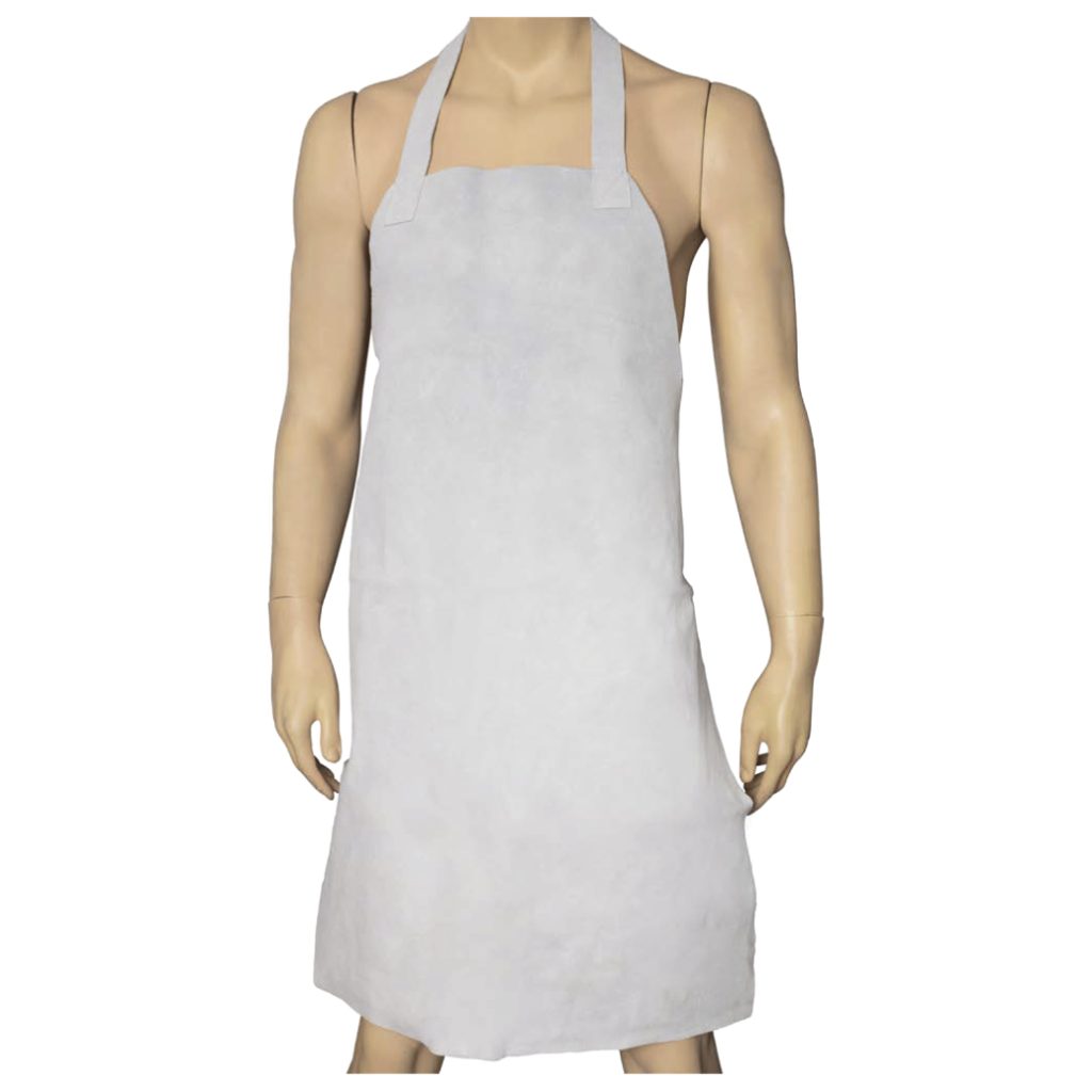 Mandil de cuero descarne importado