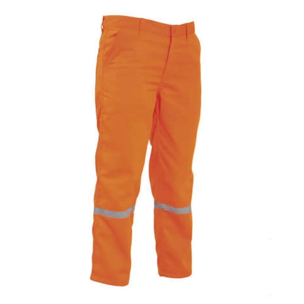 Pantalón drill con cinta reflectivas 2″