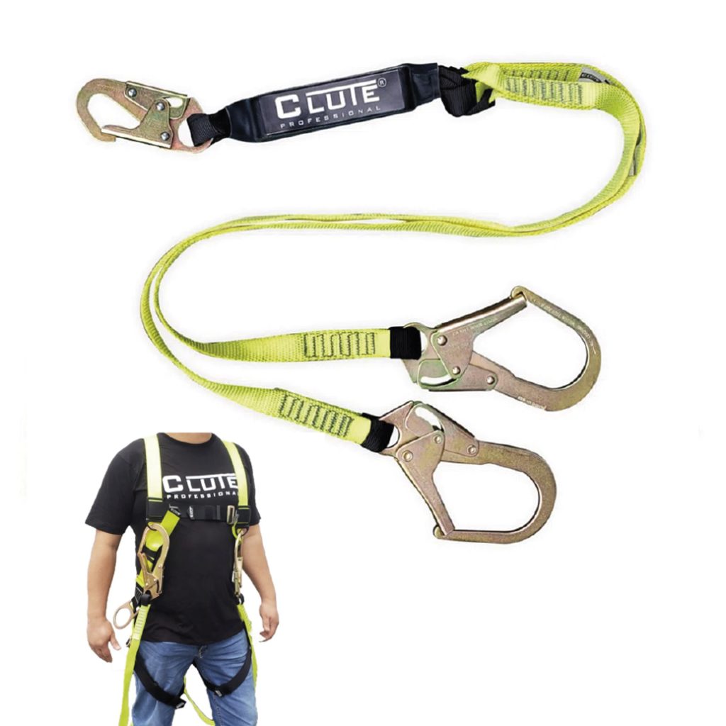 Arnés y línea de vida marca clute