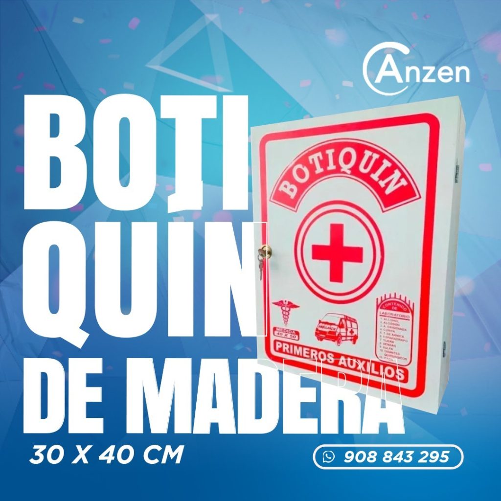 Botiquín caja de madera 30X40cm