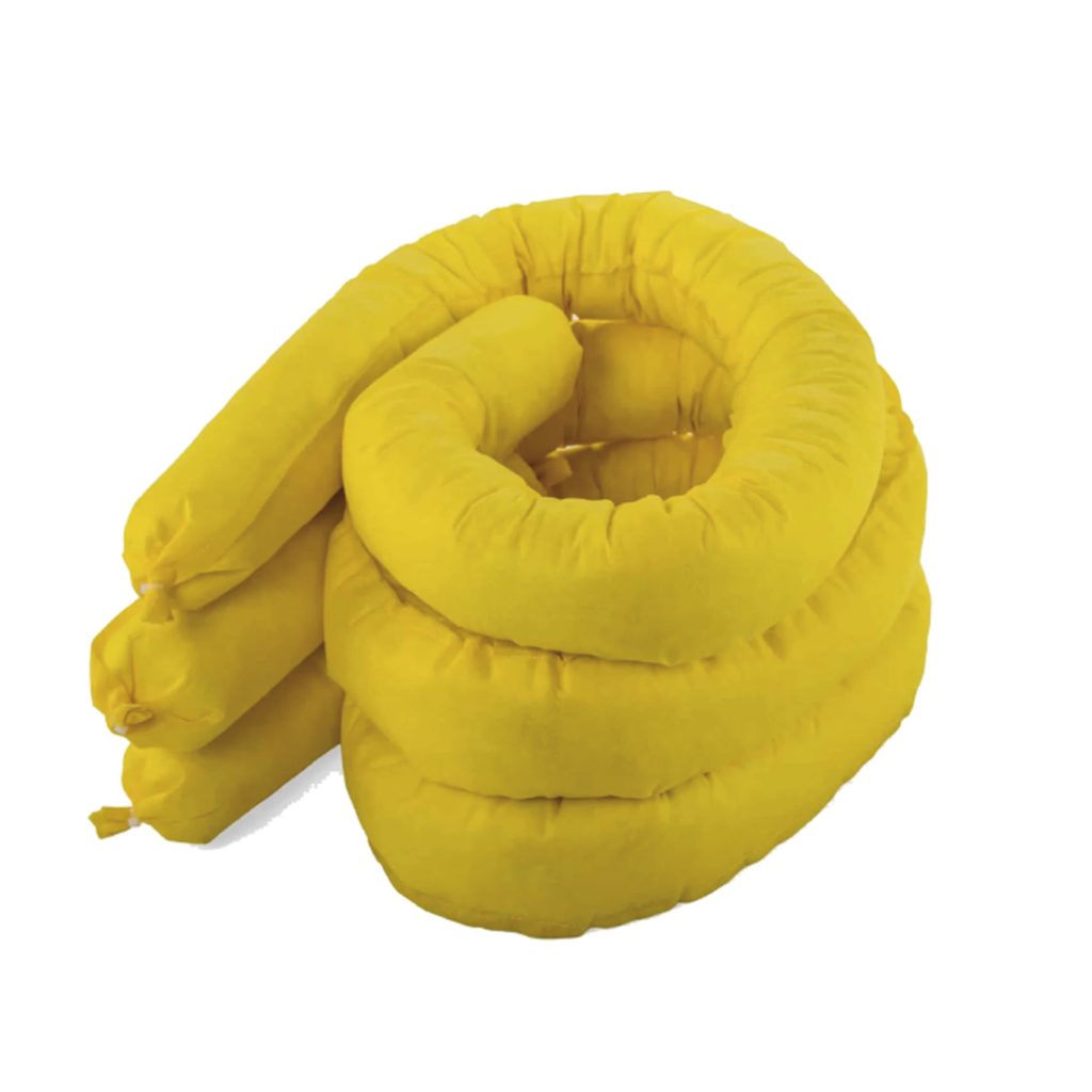 Cordón Absorbente químico 1.10M X 8CM PAQUETE DE 20