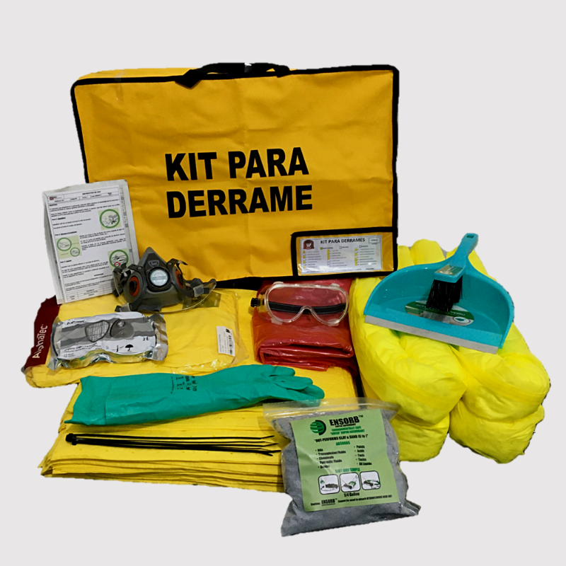 Kit para Derrame Químico Maletín de 30L