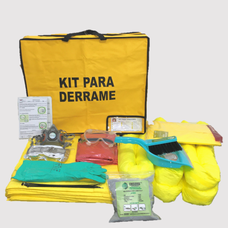Kit Para Derrame Químico Maletín 50L
