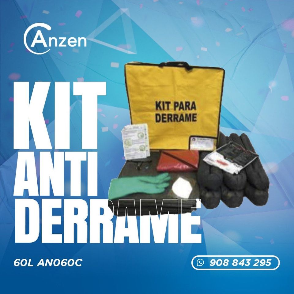 Kit antiderrame universal 60 litros AN0060