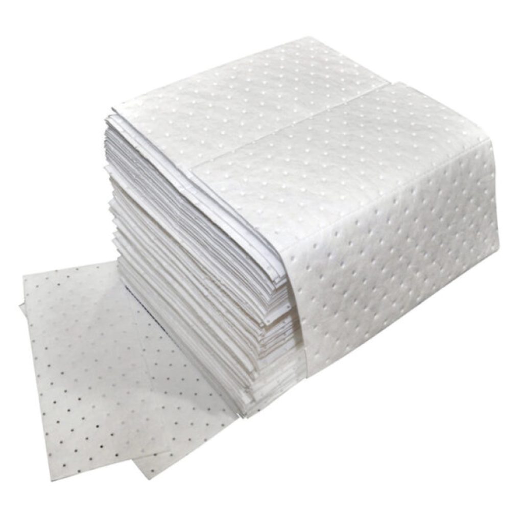 Paños absorbentes para hidrocarburos 15» X 18»