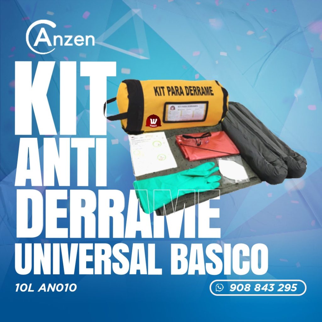 Kit antiderrame universal básico 10L AN0010